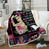 Breast Cancer Sofa Throw Blanket