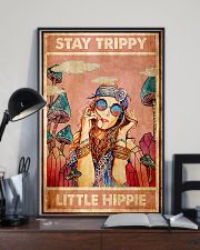 Gift For Hippie Stay Trippy Little Hippie Girl Home Deco Retro Poster PA