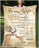 BLANKET DEER To my Wife I Choose Both