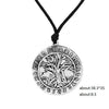 Tree Of Life With Wiccan Pentacle Necklace