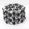 Skull Elastic Cuff Bracelet - designfullprint