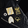 Gothic Punk Skull Pin & Brooches Sets