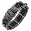 Skull Leather Chain Bracelet - designfullprint