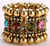 Stretch Band Ring Crystal - designfullprint