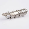 Skull Double Finger Ring Knuckle Armour - designfullprint