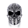 Stainless Steel Alien Skull Ring