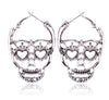 Vintage Retro Hollow Skull Earrings - designfullprint