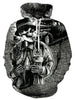 Hot Hoody Cool 3d Skull Hoodies