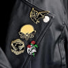 Gothic Punk Skull Pin & Brooches Sets
