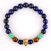 Fashionable Designed Yoga Skull Bead Bracelets