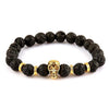 Fashionable Designed Yoga Skull Bead Bracelets