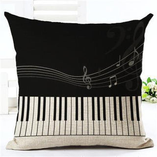 Music Piano Pillow HG