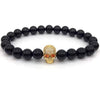 Skull Head Charm Bracelet
