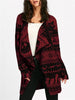 Skull Knitting Tunic Cardigans - designfullprint