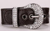 Leather Belt Bracelet Bangle for Women - designfullprint
