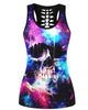 3D Printed Skull Black Tanks