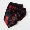 Skull Party Necktie Mens