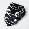 Skull Party Necktie Mens