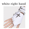 Leather Cross Bracelet Gloves