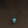Skull Ghost Glow in the Dark Necklace - designfullprint