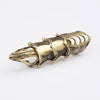 Skull Double Finger Ring Knuckle Armour - designfullprint
