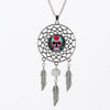 Dream Catcher Sugar Skull Pendant Necklaces
