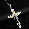 Big Cross Skull Necklace
