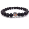 Skull Head Charm Bracelet