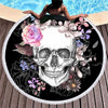 Skull Beach Mat-Towel - designfullprint
