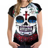 Punk Style Women Summer Tshirt - designfullprint