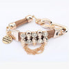 Crystal Skull Multi-Color Charm Bracelets