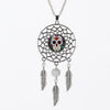 Dream Catcher Sugar Skull Pendant Necklaces