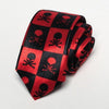 Skull Party Necktie Mens