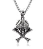 Multi-Design Cross Satan Skull Pendant Necklaces
