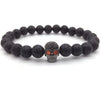 Skull Head Charm Bracelet