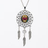 Dream Catcher Sugar Skull Pendant Necklaces