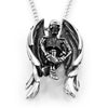 Skeleton Skull Wings Necklace - designfullprint
