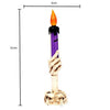 Resin LED Candle Holder For Home Halloween Party - designfullprint