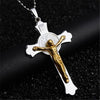 Big Cross Skull Necklace - designfullprint