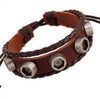 Punk Fashion 3 Layers Skull Bracelet