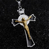 Big Cross Skull Necklace - designfullprint
