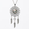Dream Catcher Sugar Skull Pendant Necklaces