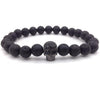 Skull Head Charm Bracelet