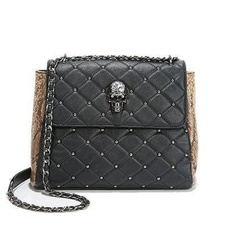 Skull Cool Crossbody Bag Long Chain Tote Bags - designfullprint