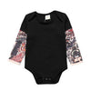 Infant Long Sleeve Cotton Tattoo Jumpsuit - designfullprint