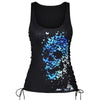 O-Neck Sexy Skull Tank Tops - designfullprint