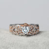 Skull Heart Love Forever CZ Rings