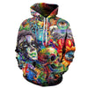Miegan™ - 3D Skull Hoodie - designfullprint
