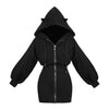 Gothic Black Hoodie