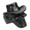 Country Rock Skull Hat Stainless Steel Ring